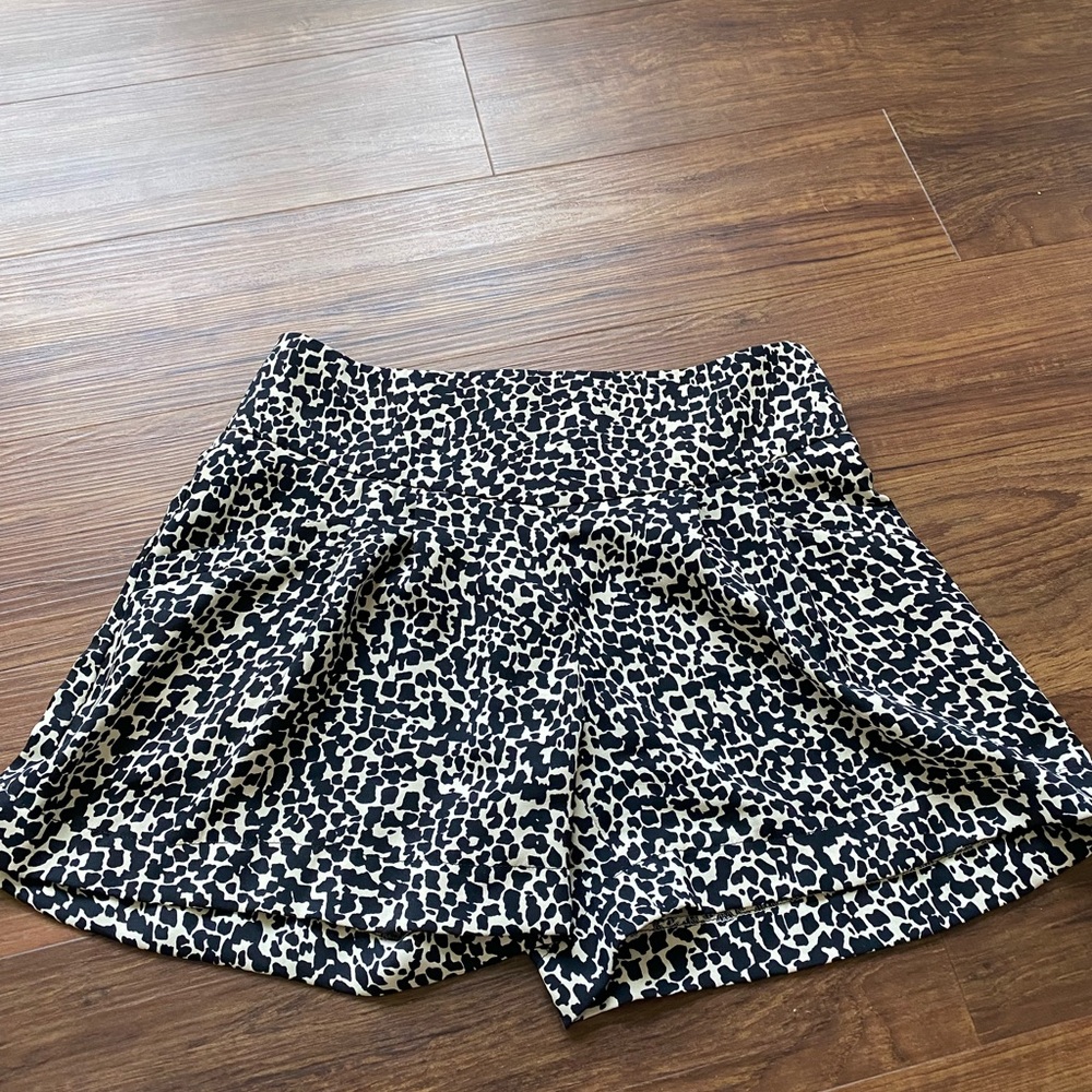 LOFT animal print shorts